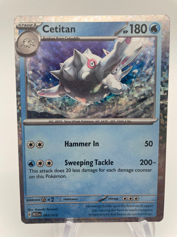 Cetitan McDonalds Promo M23en 005/015