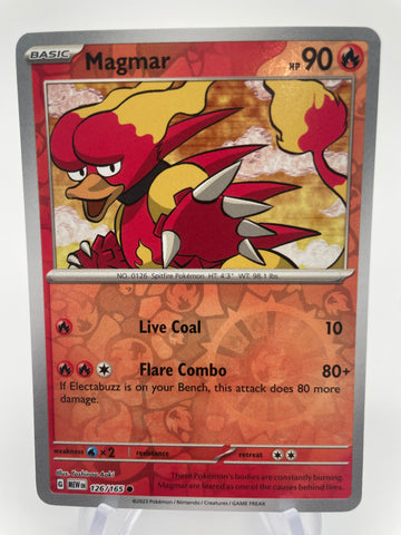 Magmar MEWen 126/165 RH Reverse Holo