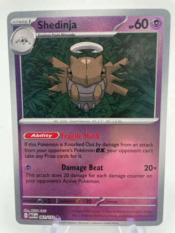 Shedinja MEGen 061/132 Reverse Holo