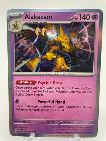 Alakazam MEGen 056/132 Holo