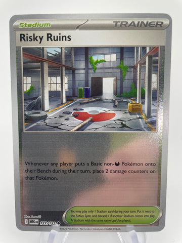 Risky Ruins MEGen 127/132 Reverse Holo