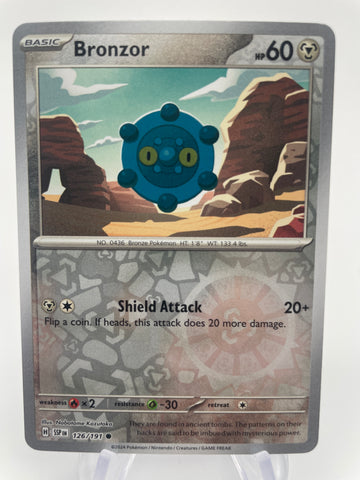 Bronzor SSPen 126/191 Reverse Holo RH