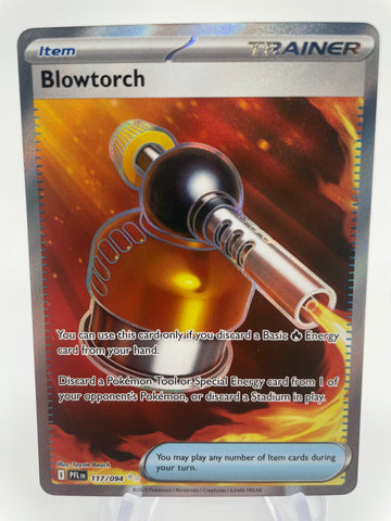 Blowtorch PFLen 117/094 Full Art Trainer Item