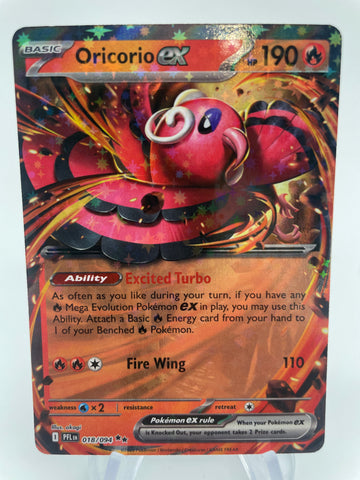 Oricorio ex PFLen 018/094 Double Rare