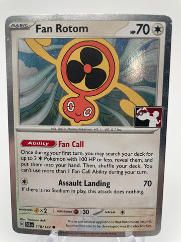 Fan Rotom SCRen 118/142 Cosmos Holo Play Stamp
