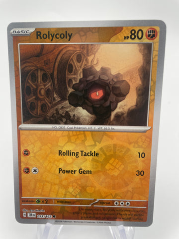 Rolycoly TEFen 093/162 Reverse Holo RH