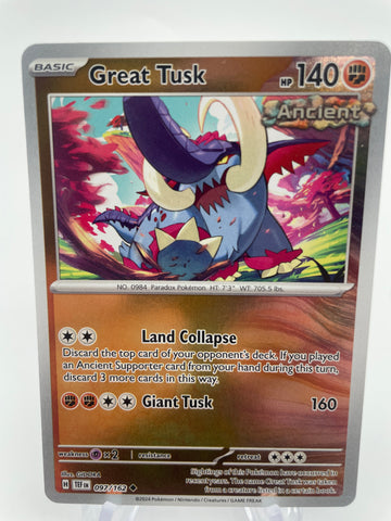 Great Tusk TEFen 119/162 Reverse Holo RH