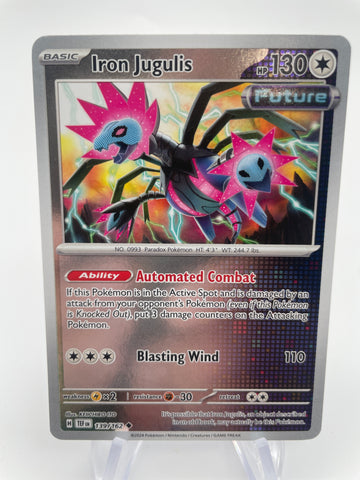 Iron Jugulis TEFen 139/162 Reverse Holo RH