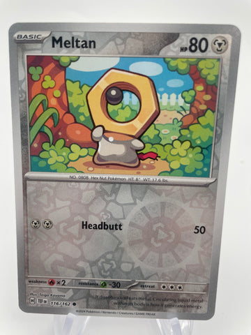 Meltan TEFen 116/162 Reverse Holo RH