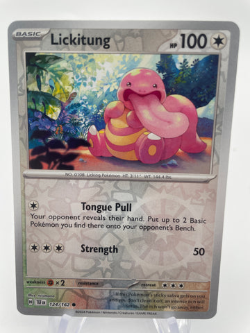 Lickitung TEFen 124/162 Reverse Holo RH